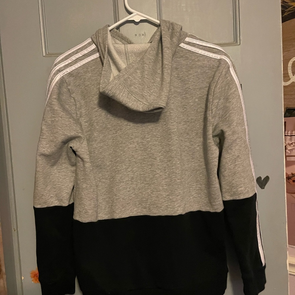 Hooded adidas sweatshirt